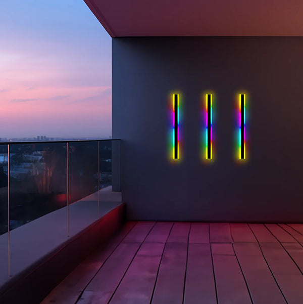 Dynamic (RGB)This beautiful waterproof RGB wall light Outdoor waterproof wall light